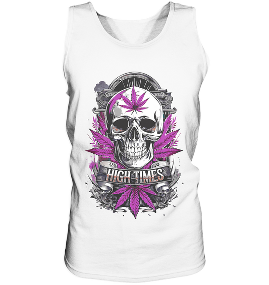 High Times Skull Purple - Gentlemen Tank-Top