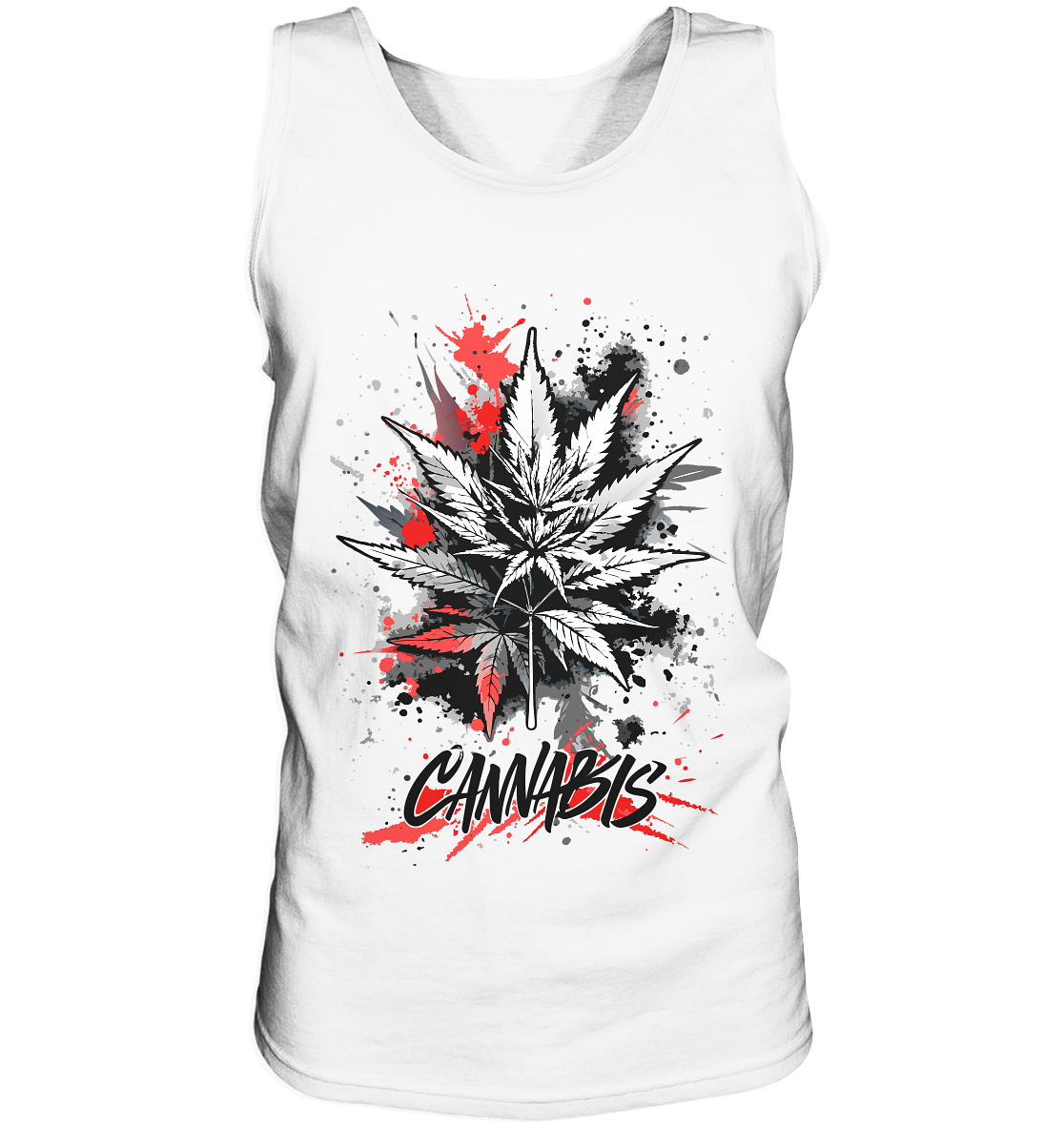 Red Cannabis - Gentlemen Tank-Top