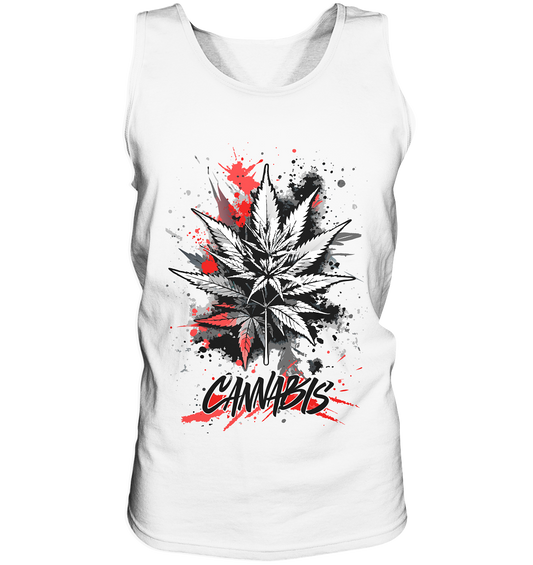 Red Cannabis - Gentlemen Tank-Top