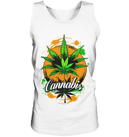 Orange Cannabis - Gentlemen Tank-Top