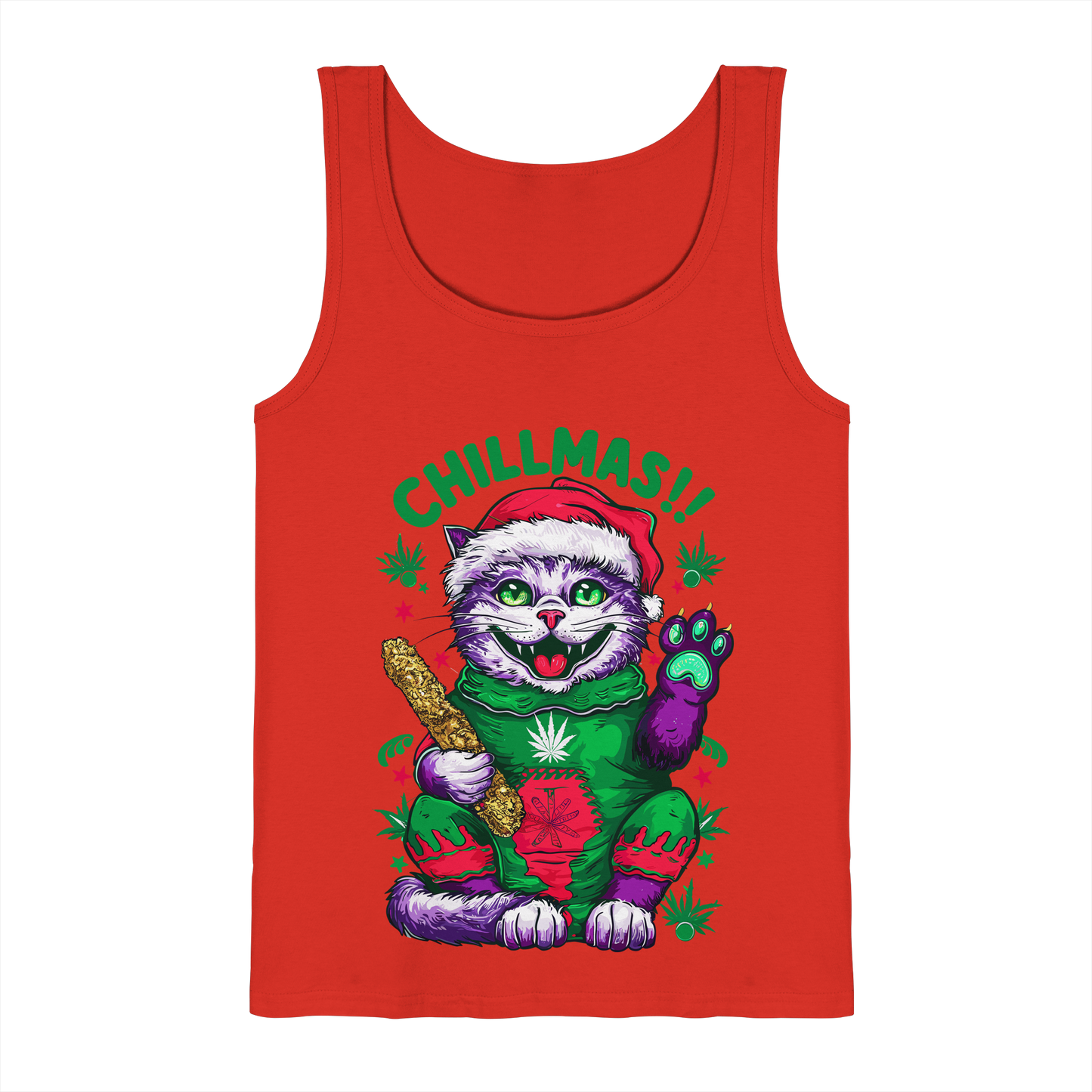 Chillmas Cat - Gentlemen Tank-Top