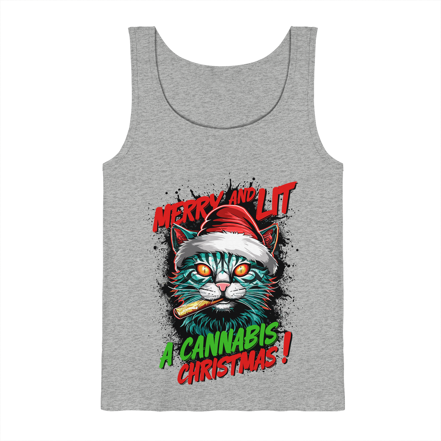 Cannabis Christmas - Gentlemen Tank-Top