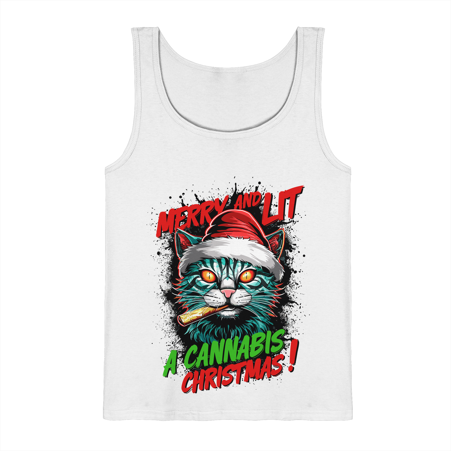 Cannabis Christmas - Gentlemen Tank-Top