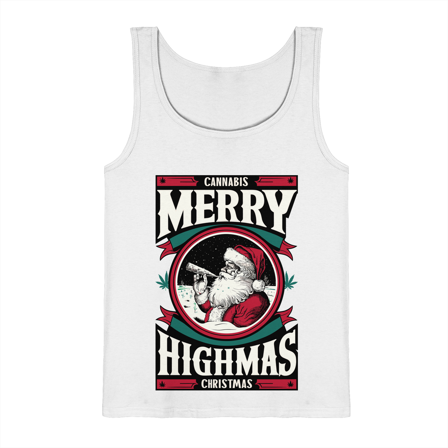 Cannabis Highmas - Gentlemen Tank-Top