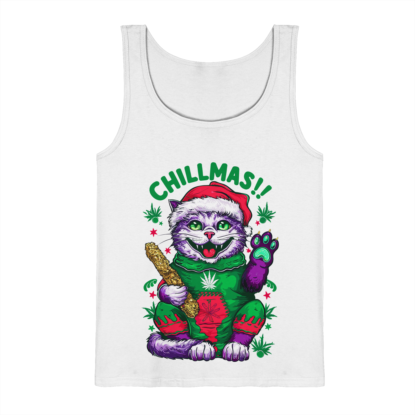 Chillmas Cat - Gentlemen Tank-Top