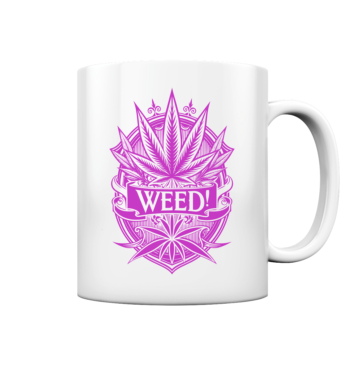 Pink Weed - Tasse glossy