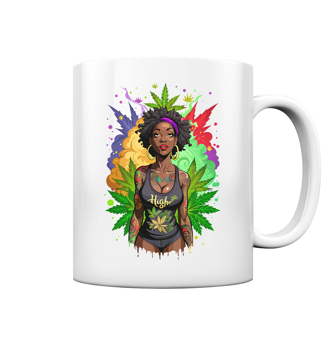 High Girl - Tasse glossy