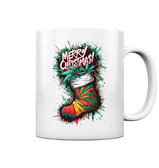 Christmas Boots - Tasse glossy