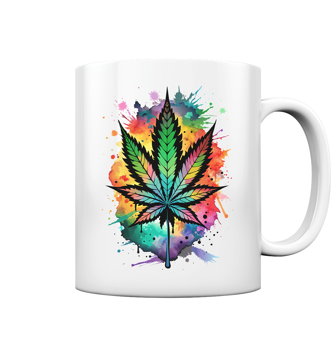 Color Leaf - Tasse glossy