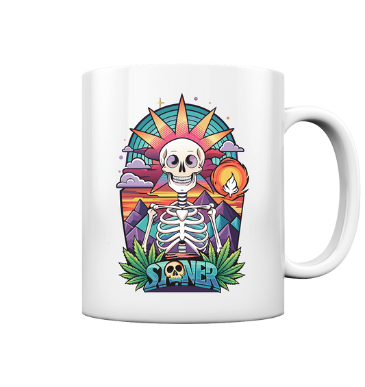 Color Stoner Skeleton - Tasse glossy