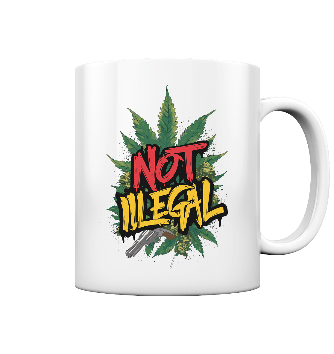 Not Illegal - Tasse glossy