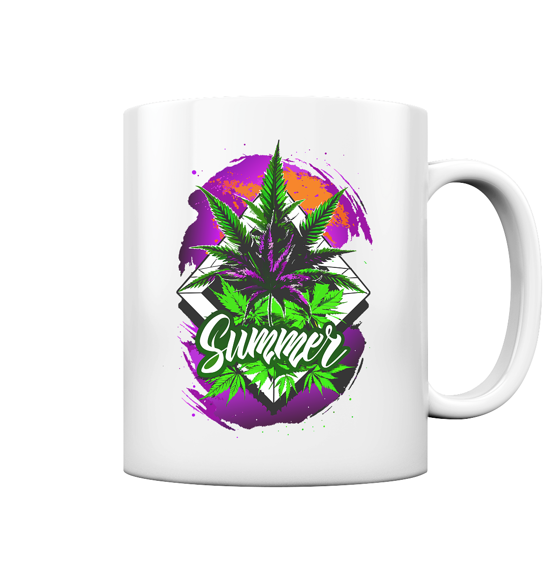 Purple Summer - Tasse glossy