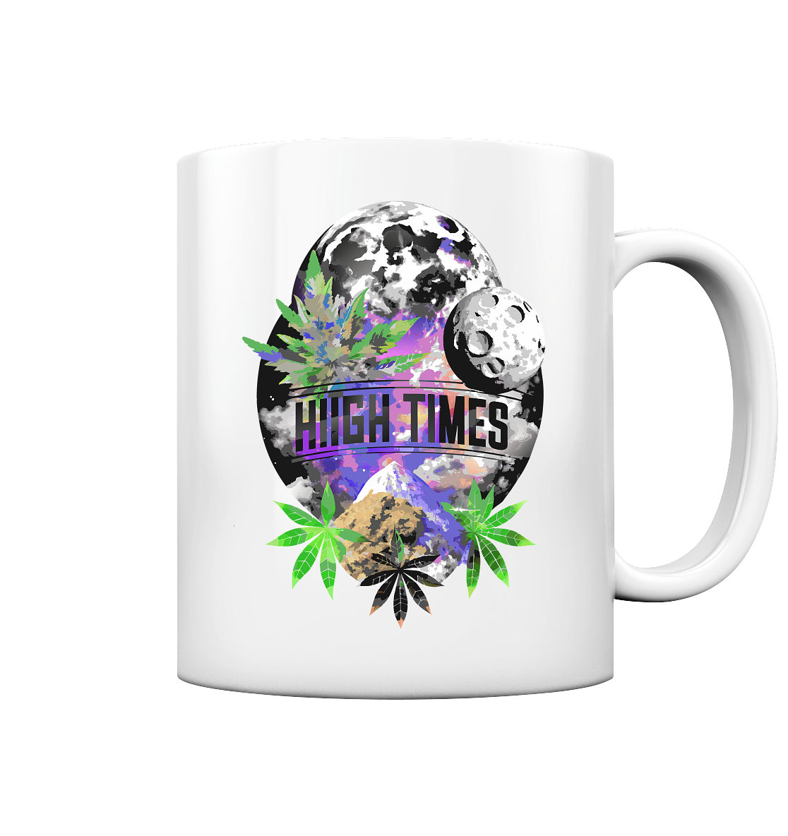 High Times Moon - Tasse glossy