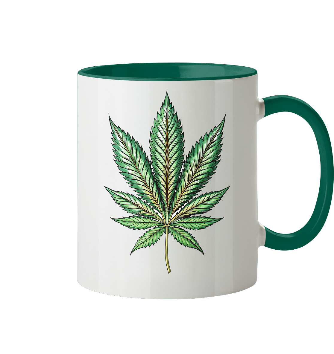 Leaf - Tasse zweifarbig