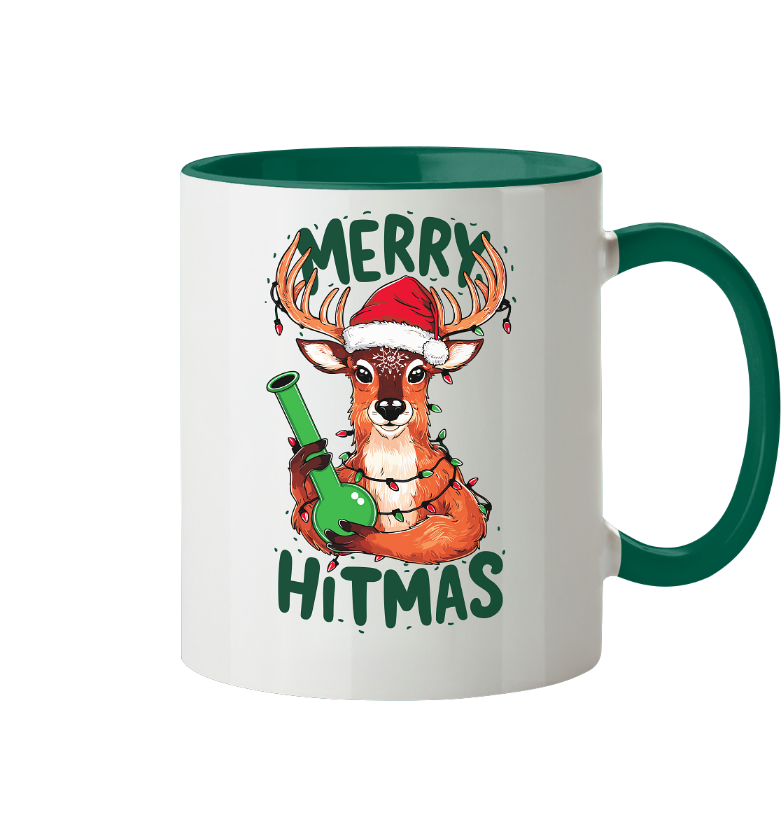 Bong Reindeer - Tasse zweifarbig