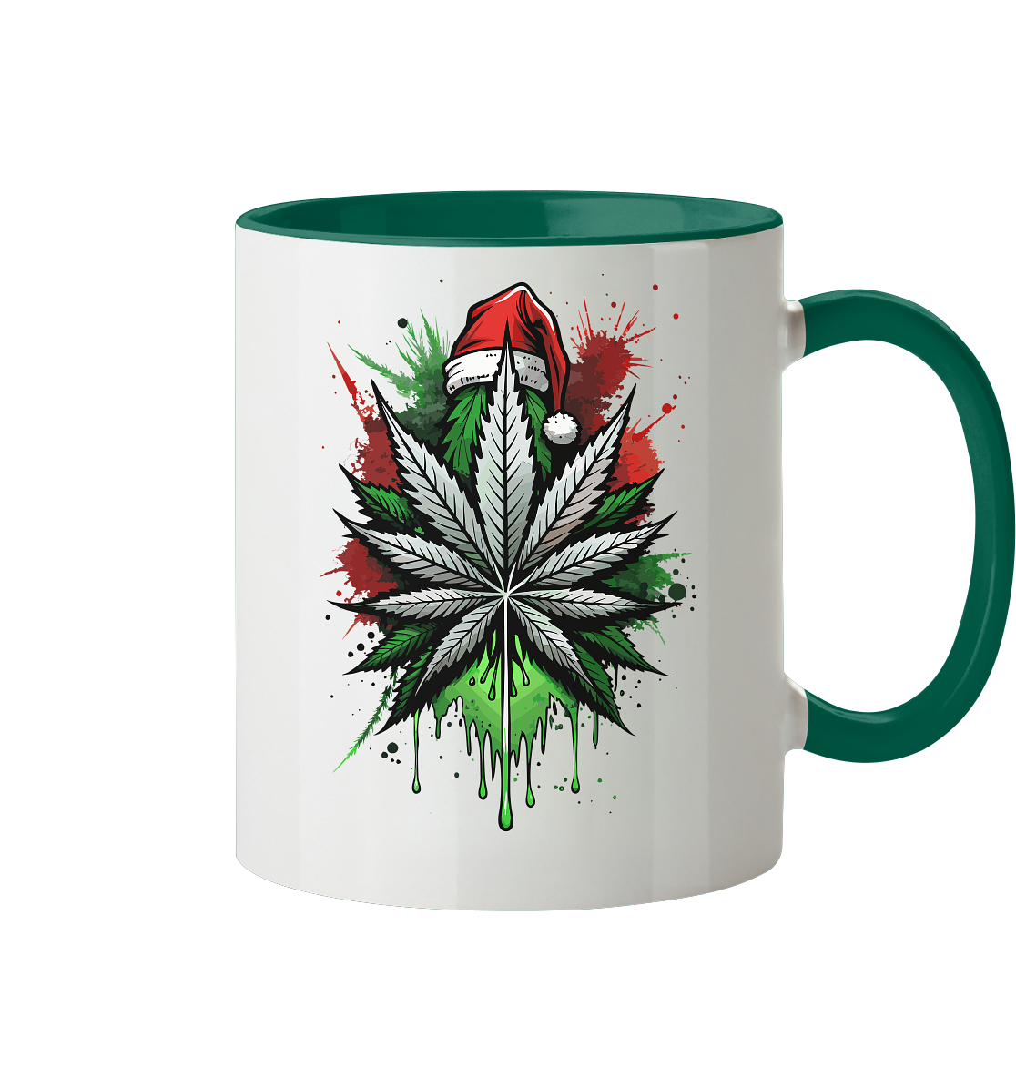 Cap Cannabis - Tasse zweifarbig