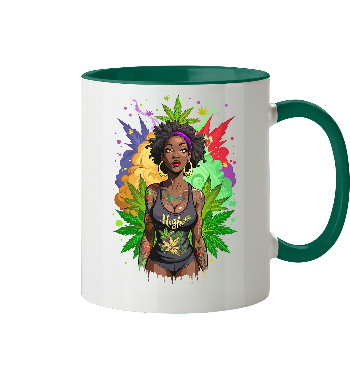 High Girl - Tasse zweifarbig