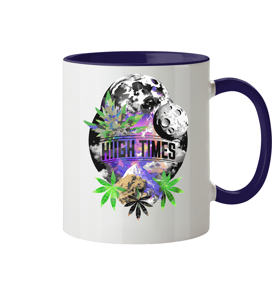 High Times Moon - Tasse zweifarbig