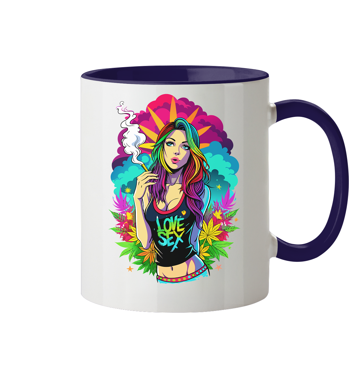 Love S#X - Tasse zweifarbig
