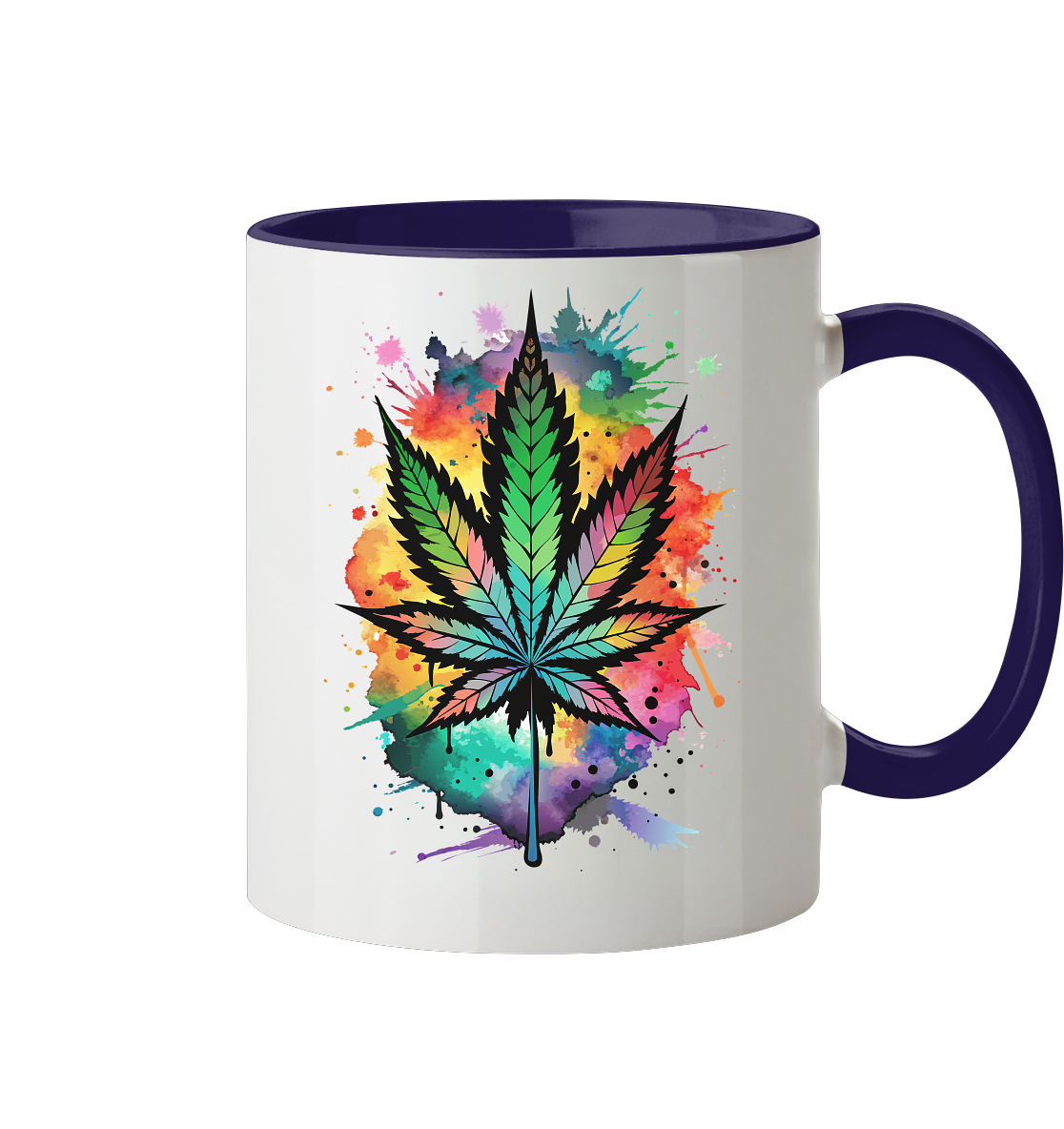 Color Leaf - Tasse zweifarbig