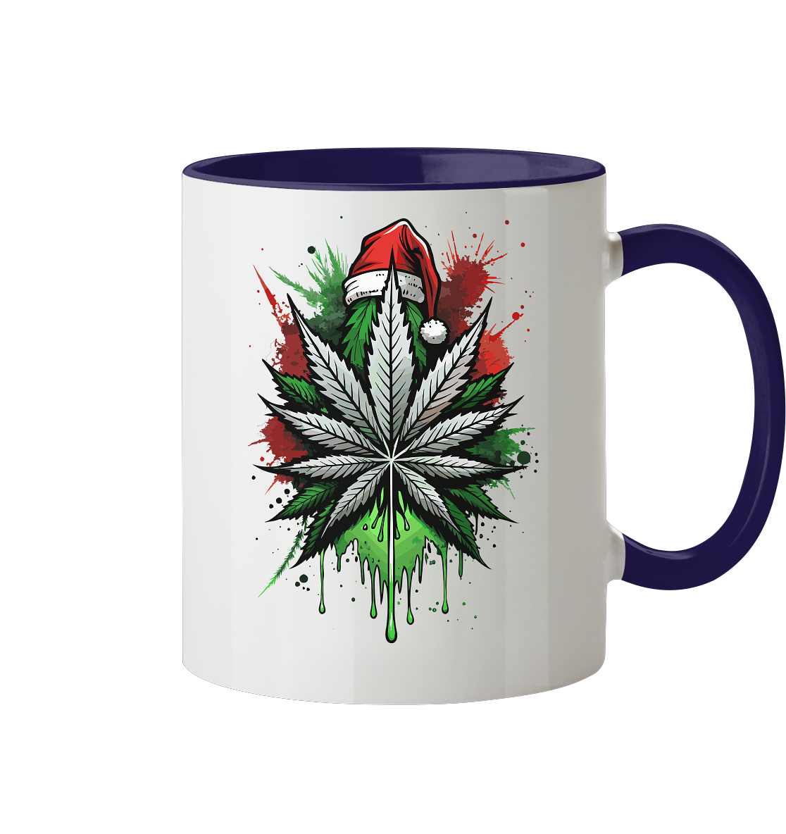 Cap Cannabis - Tasse zweifarbig