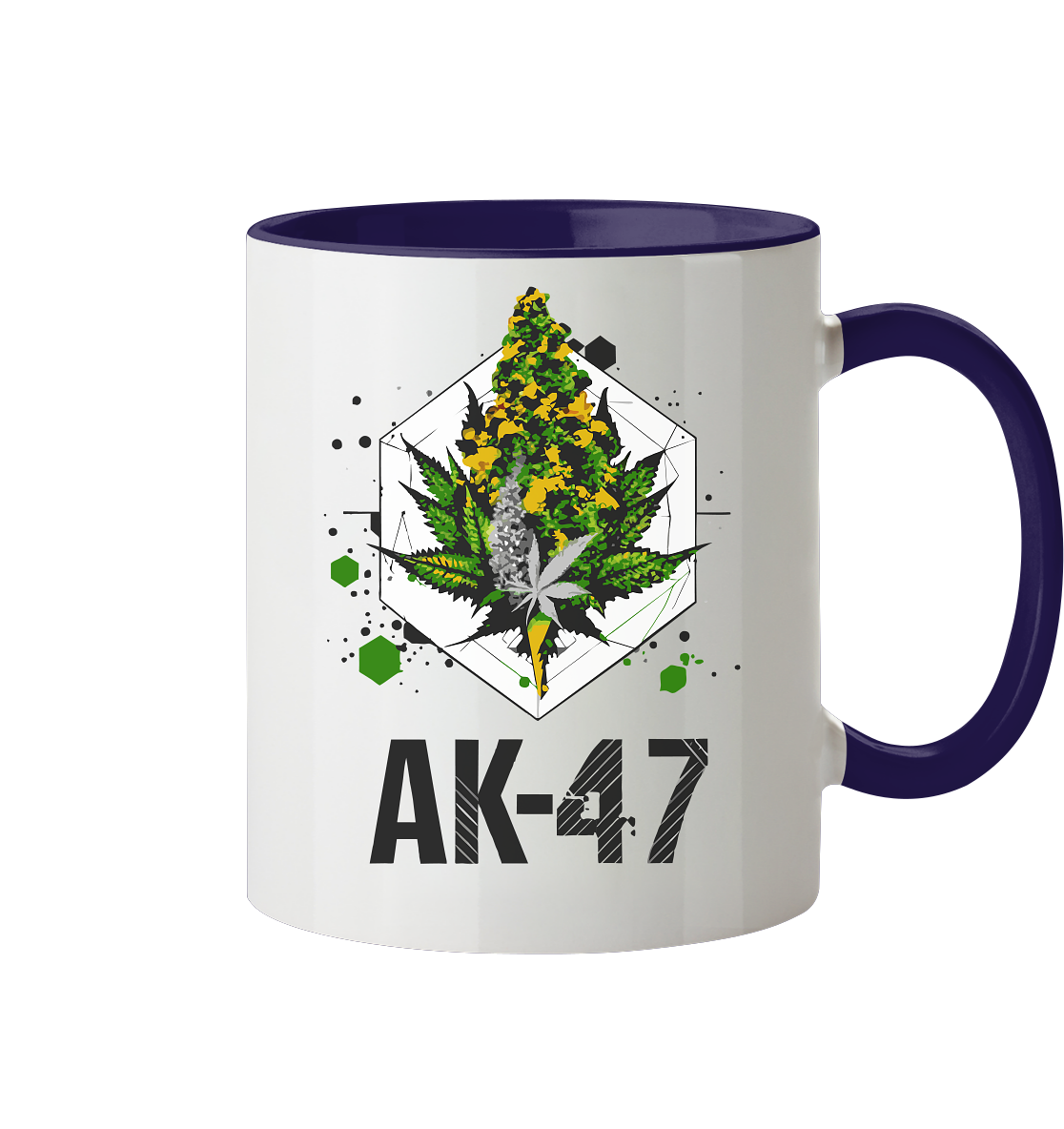 AK 47 - Tasse zweifarbig
