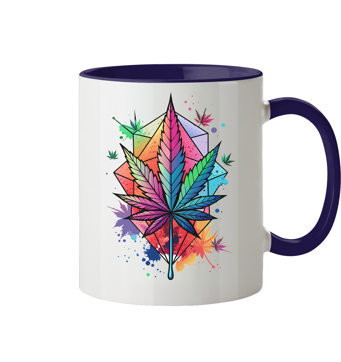 Color Leaf 2 - Tasse zweifarbig