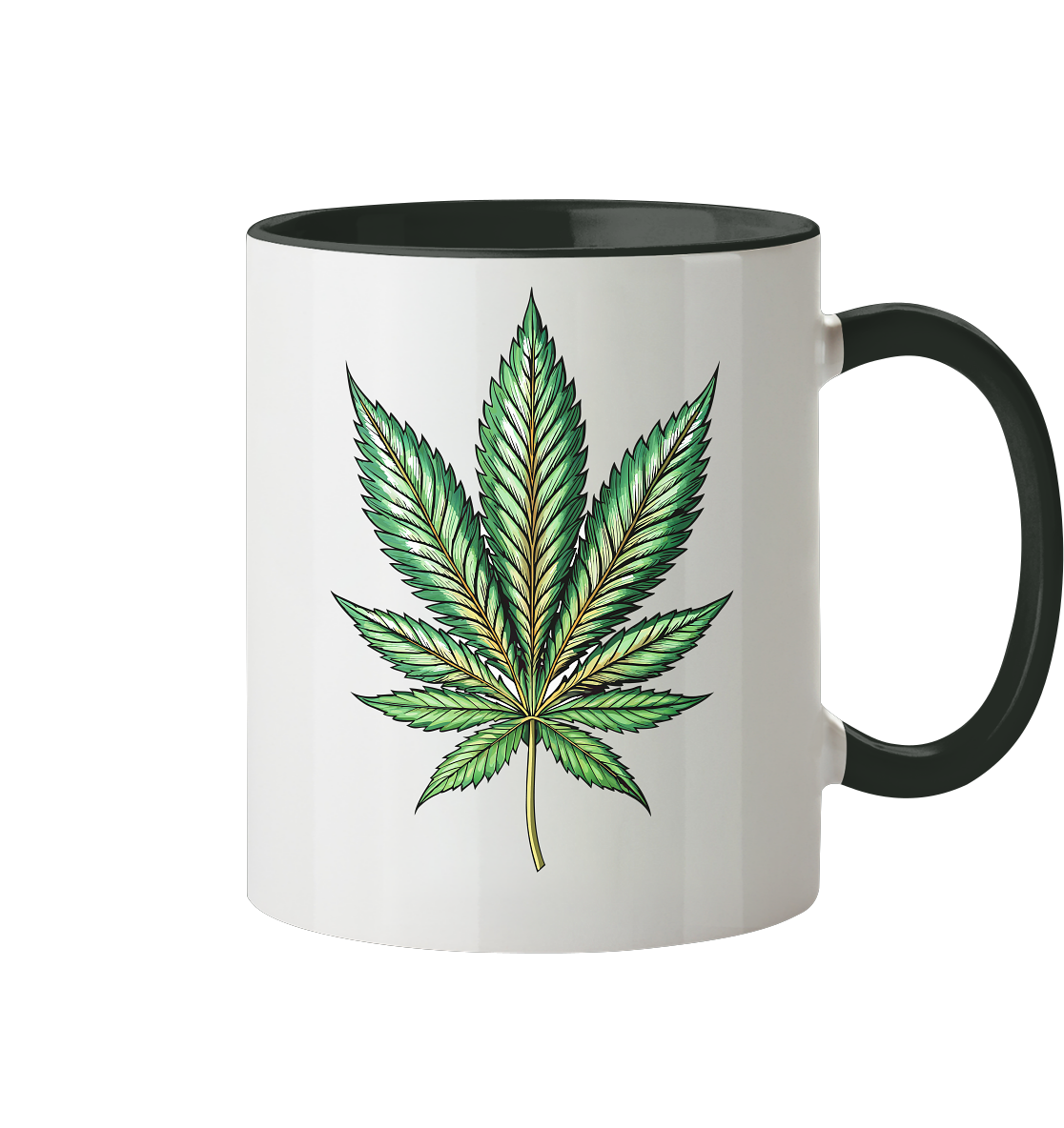 Leaf - Tasse zweifarbig