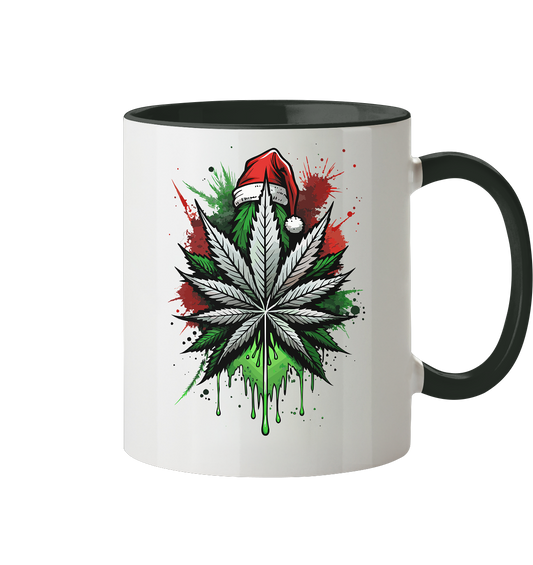 Cap Cannabis - Tasse zweifarbig