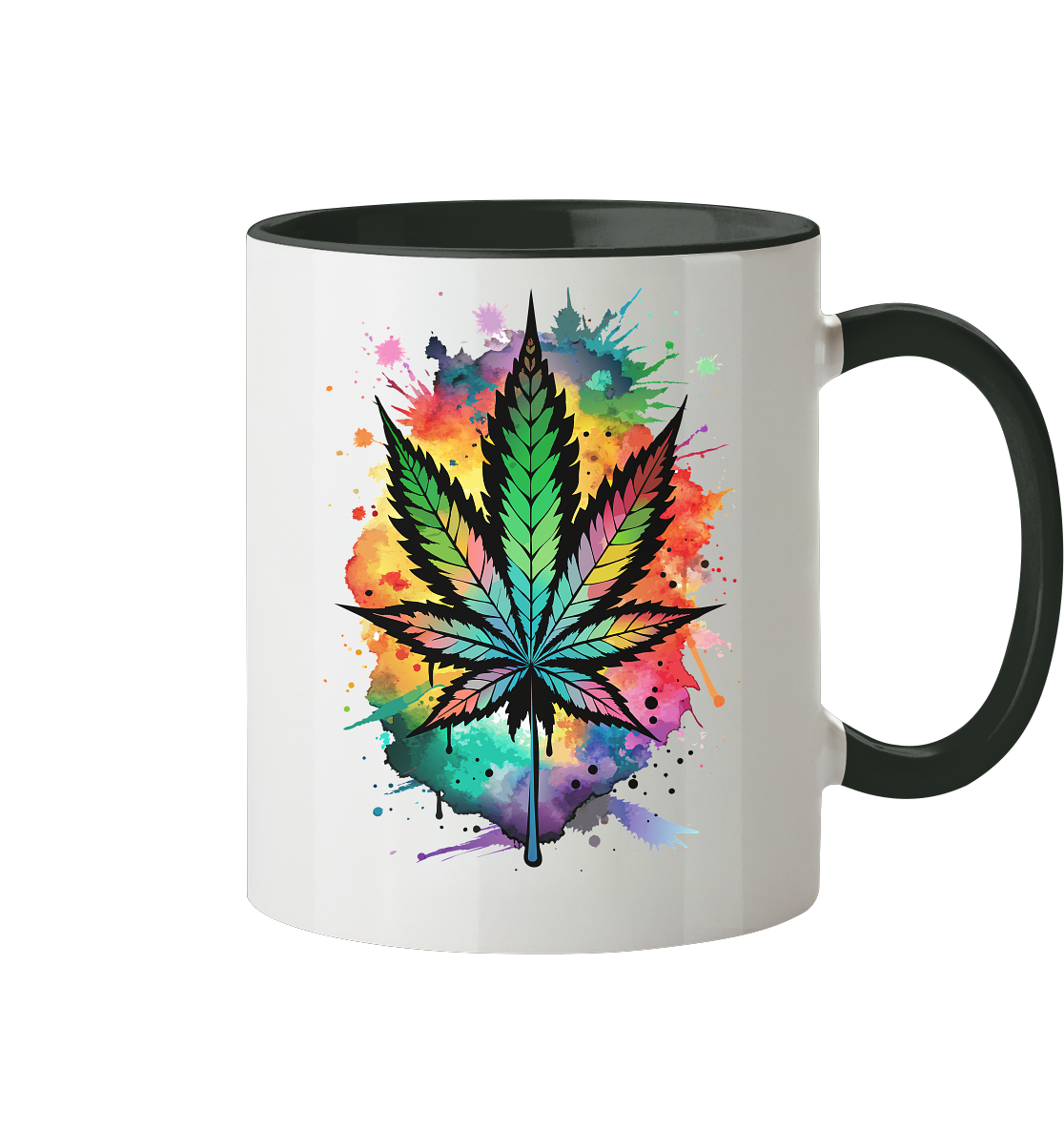 Color Leaf - Tasse zweifarbig