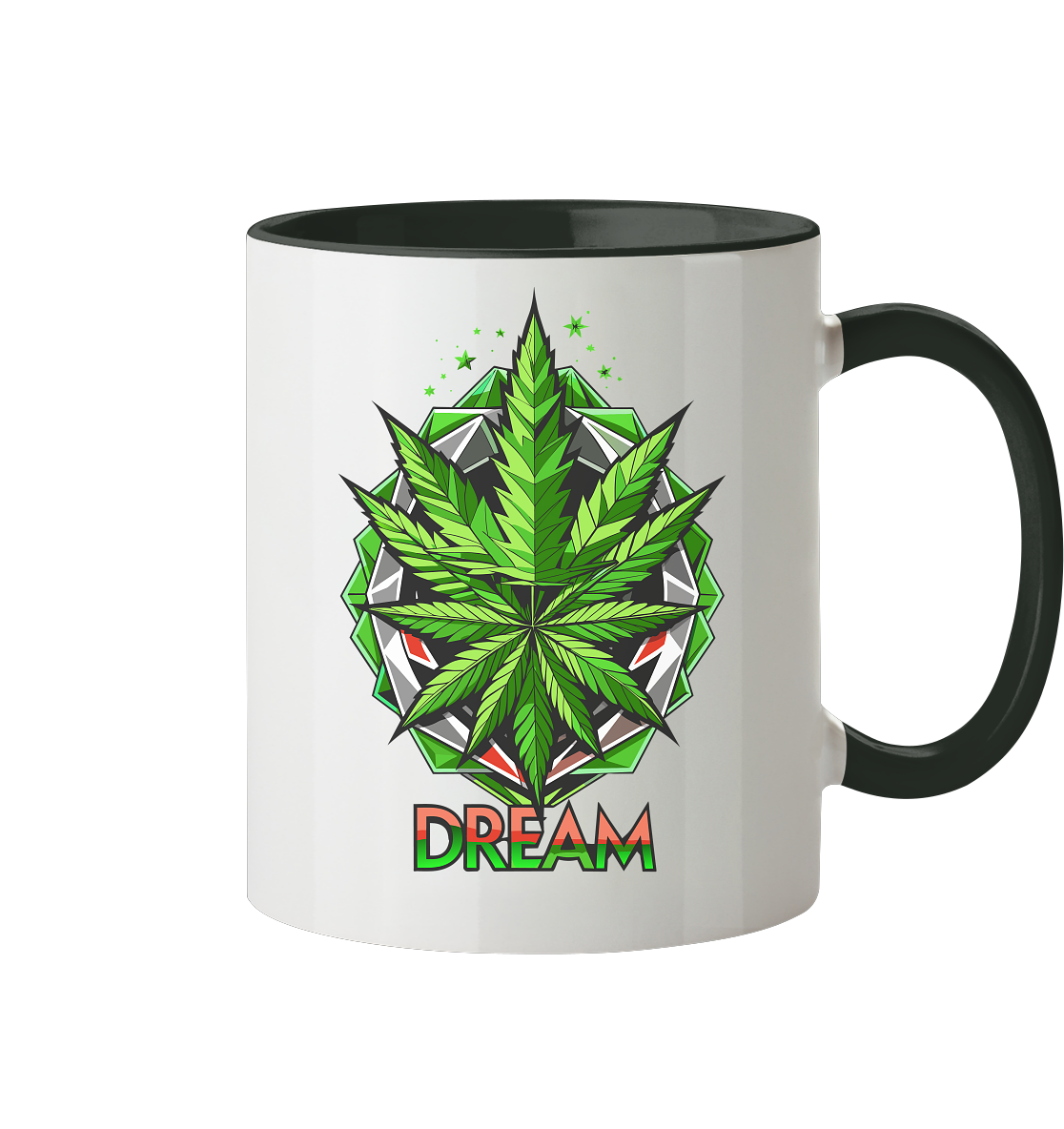 Dream Leaf - Tasse zweifarbig