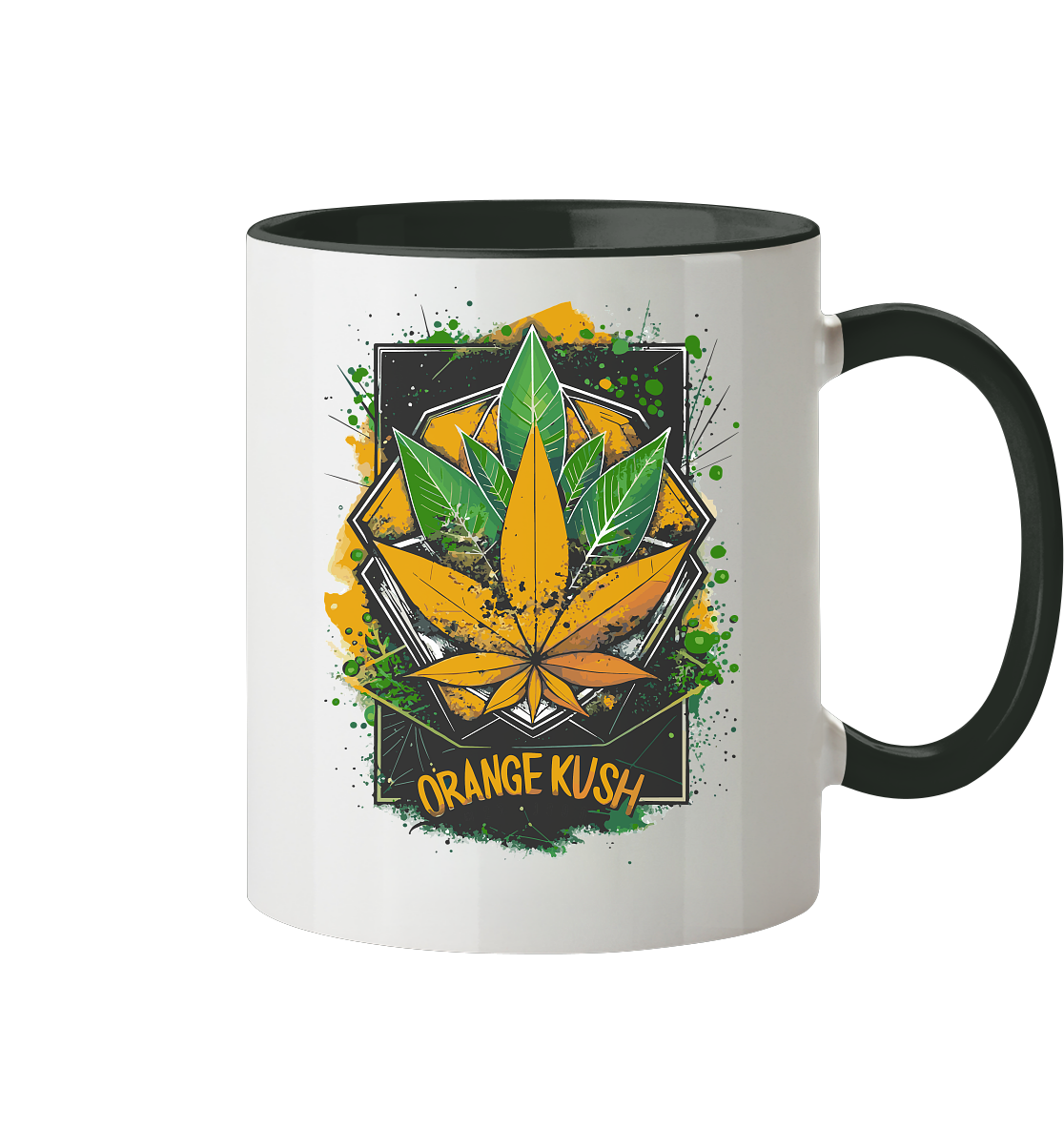 Orange Kush - Tasse zweifarbig