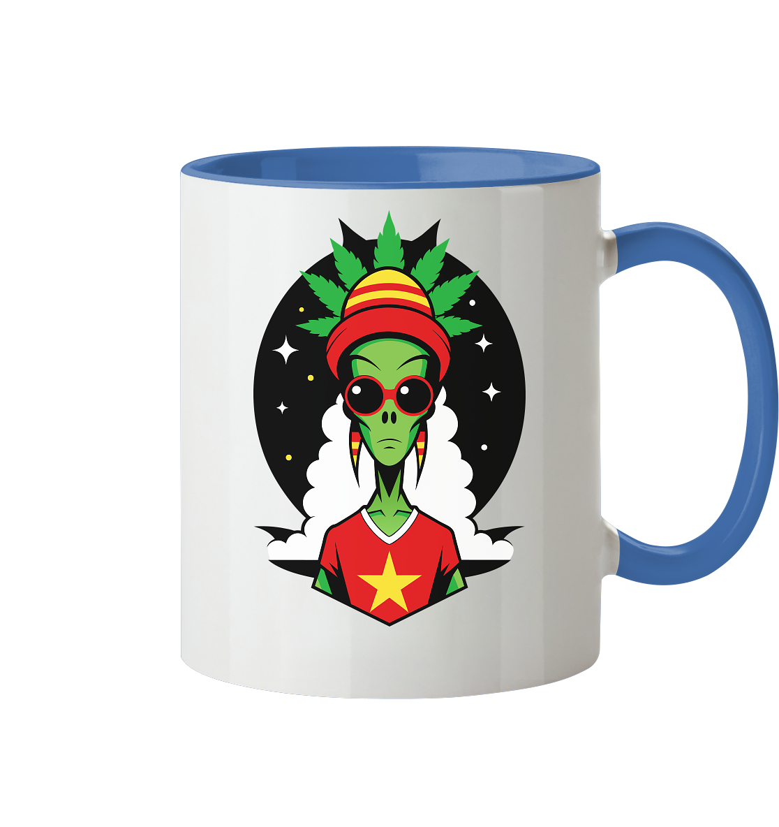 Alien - Tasse zweifarbig