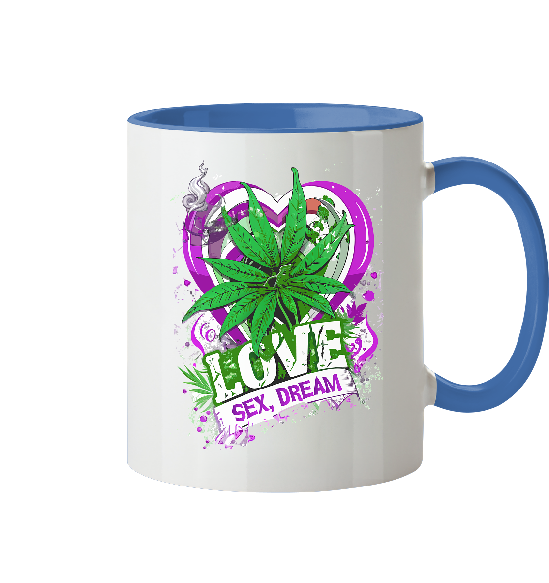 Love S#X Dream - Tasse zweifarbig