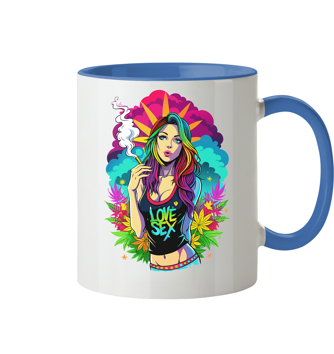 Love S#X - Tasse zweifarbig