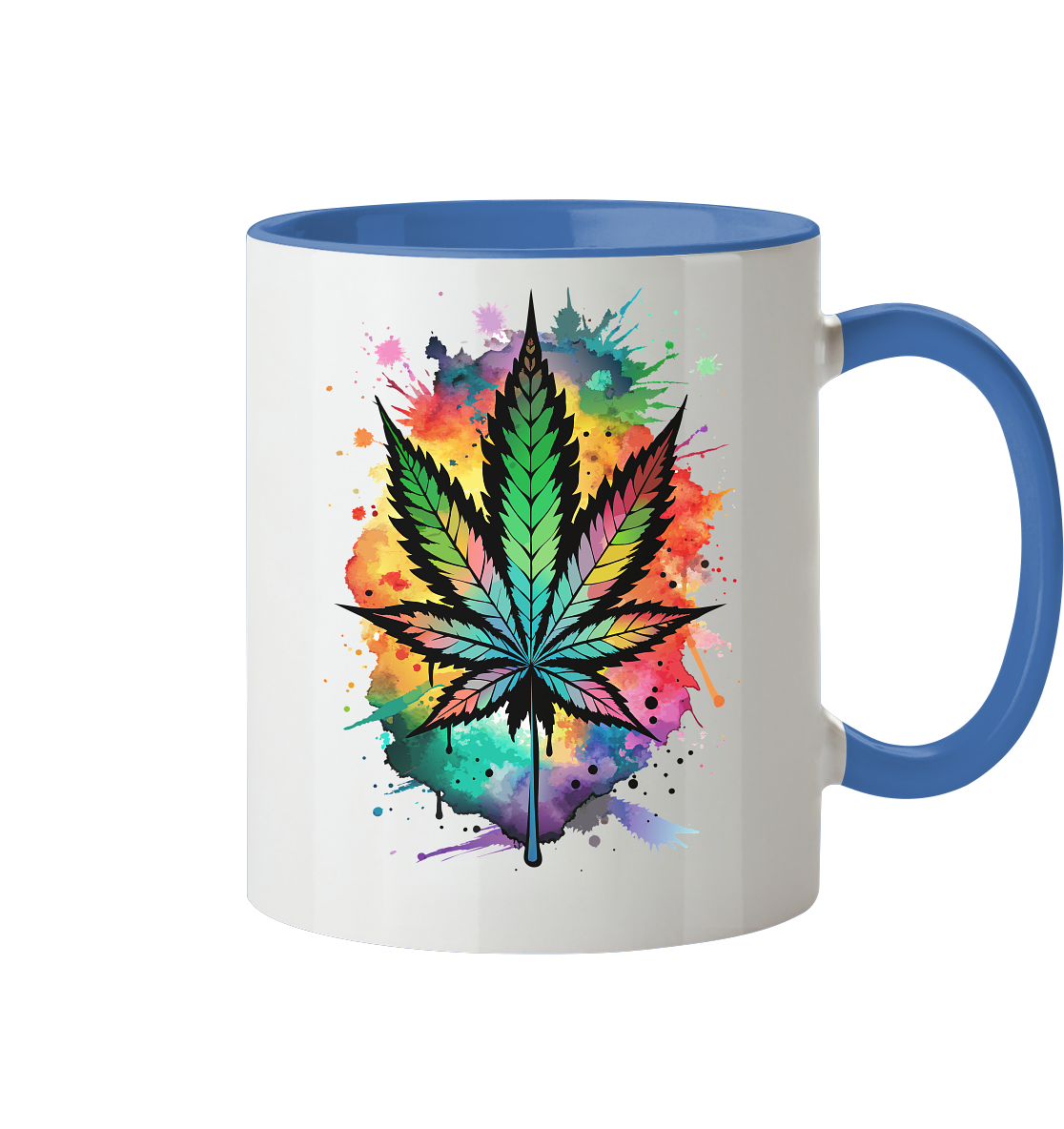 Color Leaf - Tasse zweifarbig