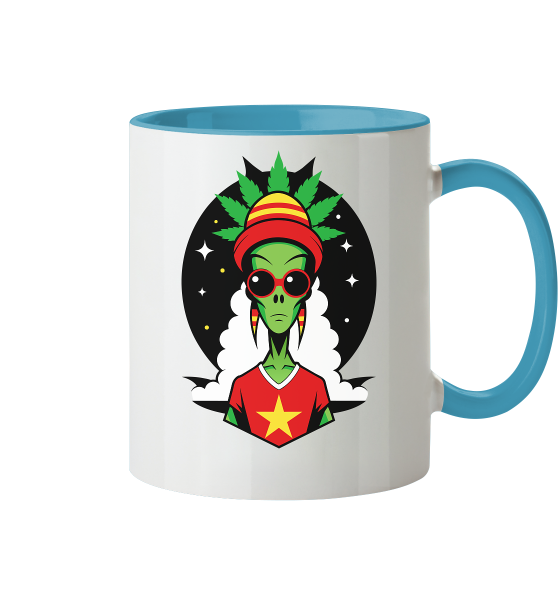 Alien - Tasse zweifarbig