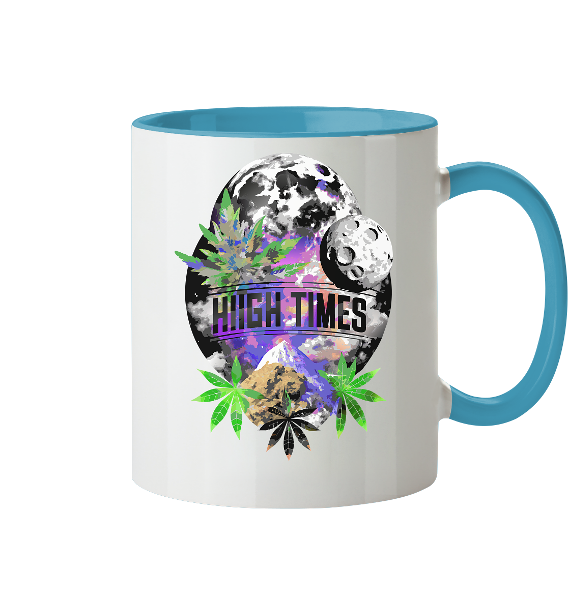 High Times Moon - Tasse zweifarbig