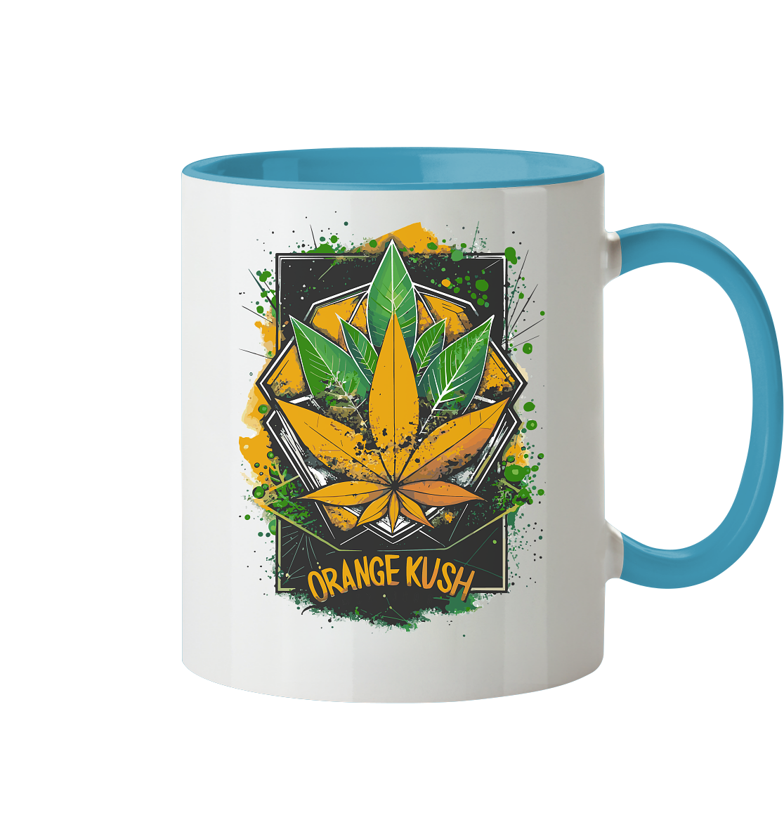 Orange Kush - Tasse zweifarbig