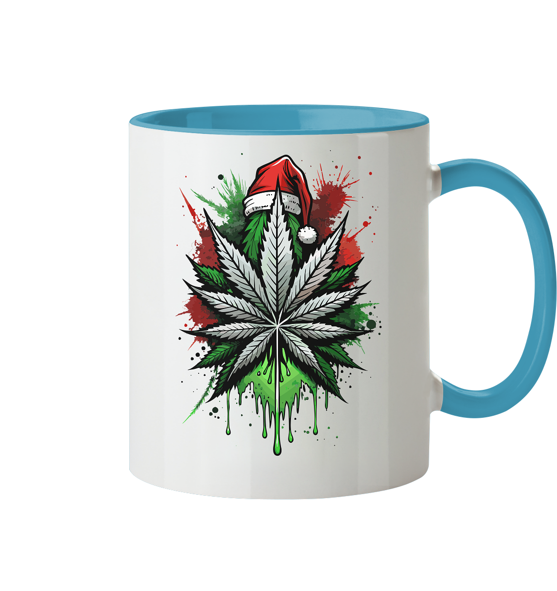 Cap Cannabis - Tasse zweifarbig