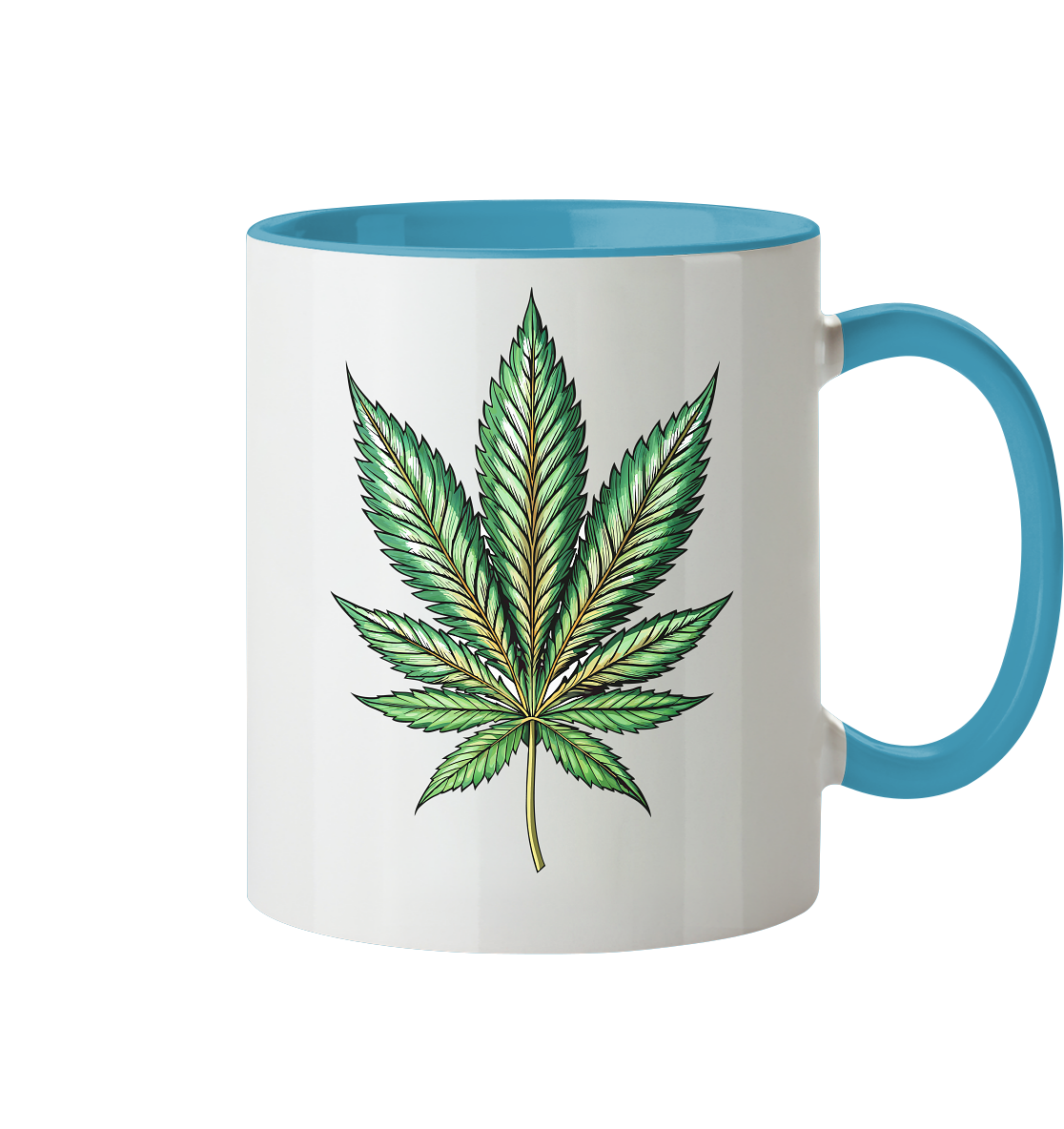 Leaf - Tasse zweifarbig