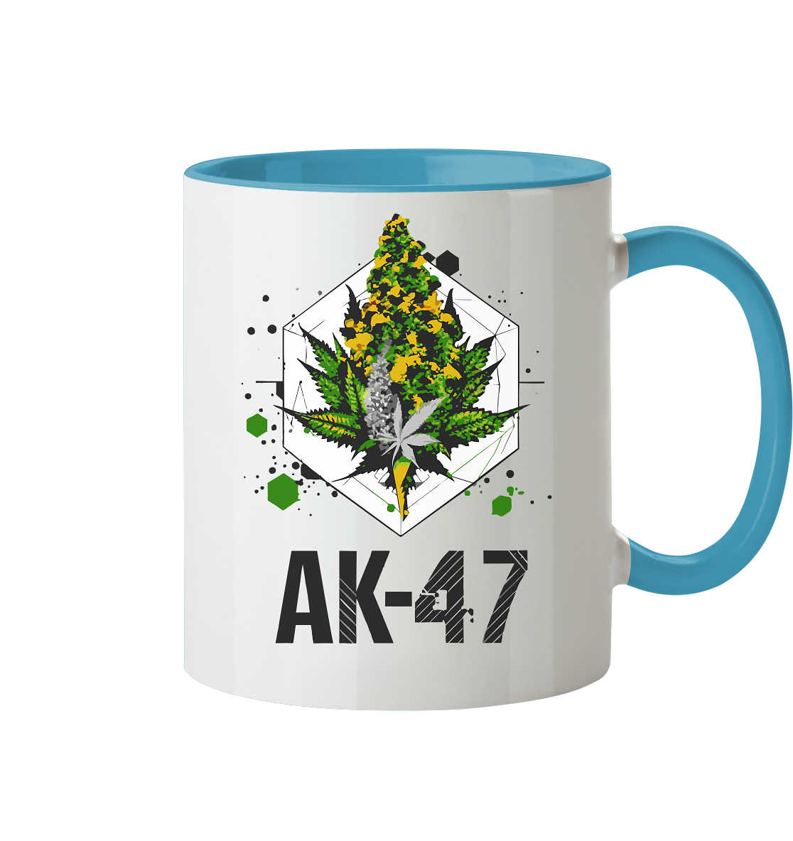 AK 47 - Tasse zweifarbig