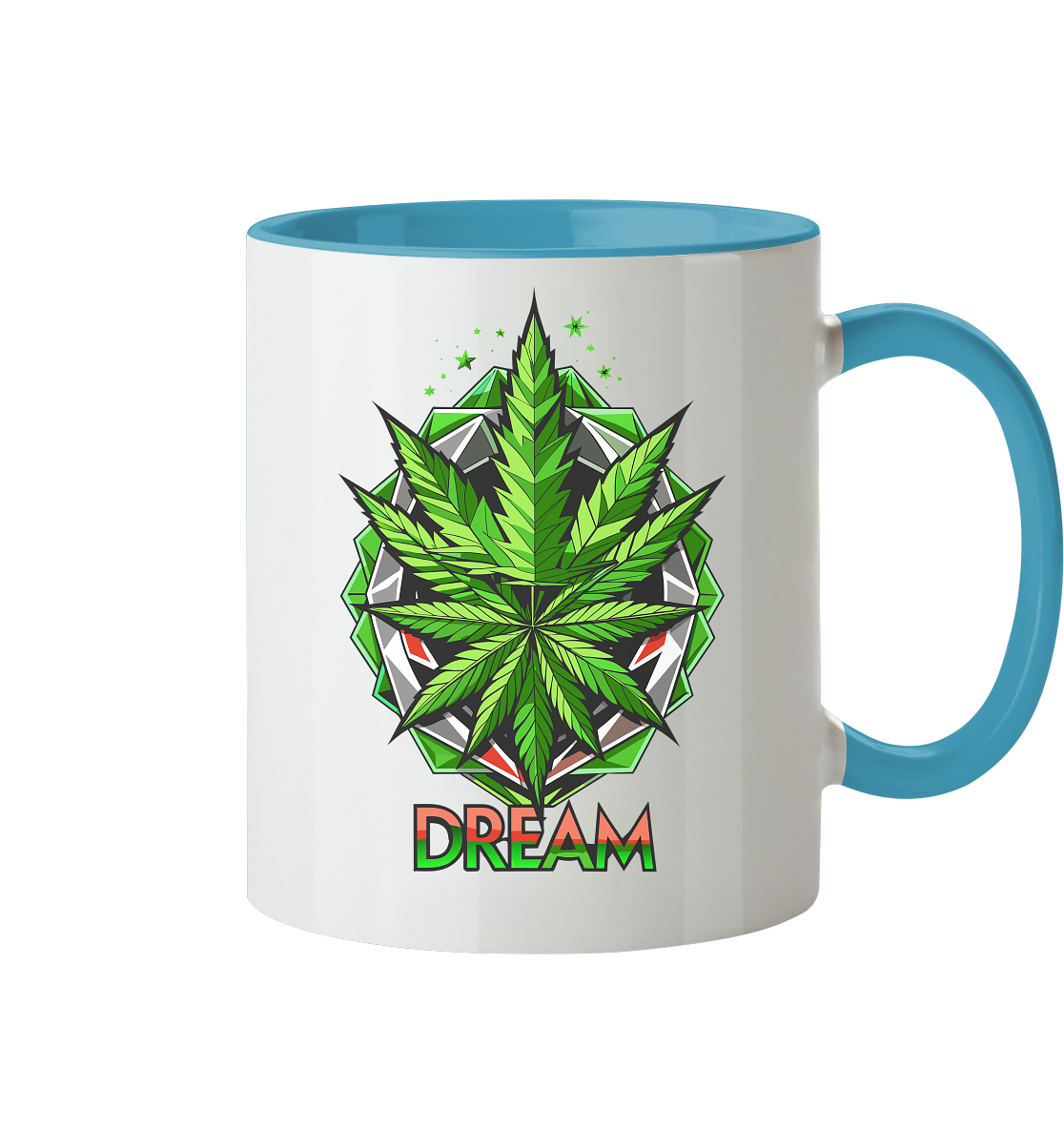 Dream Leaf - Tasse zweifarbig