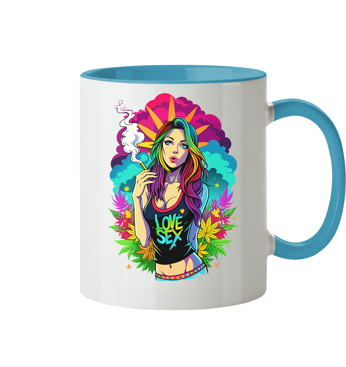 Love S#X - Tasse zweifarbig