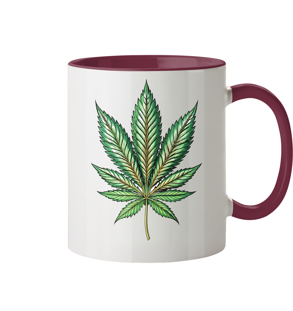 Leaf - Tasse zweifarbig