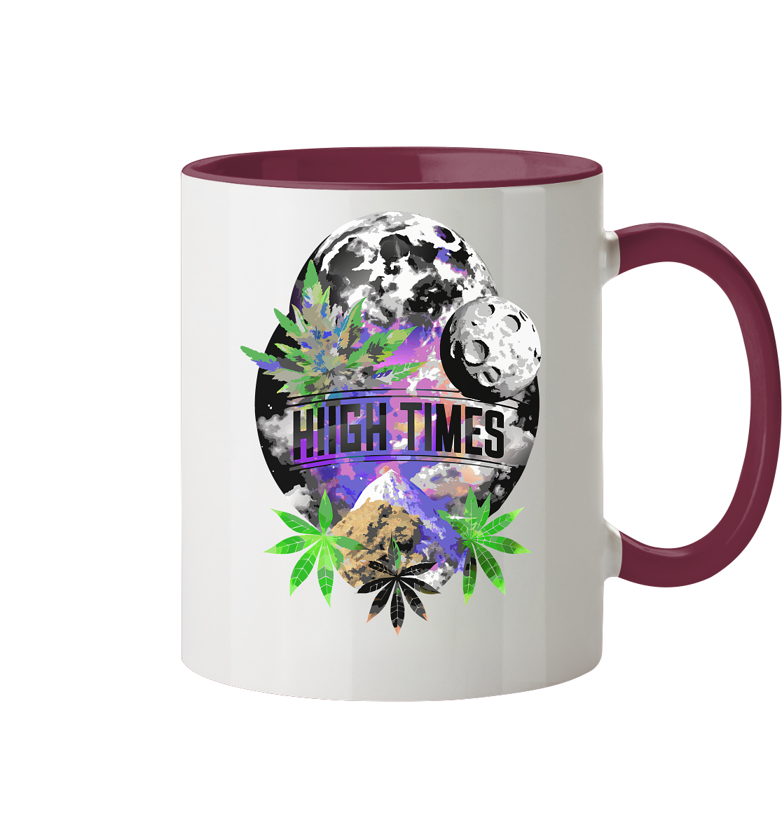 High Times Moon - Tasse zweifarbig