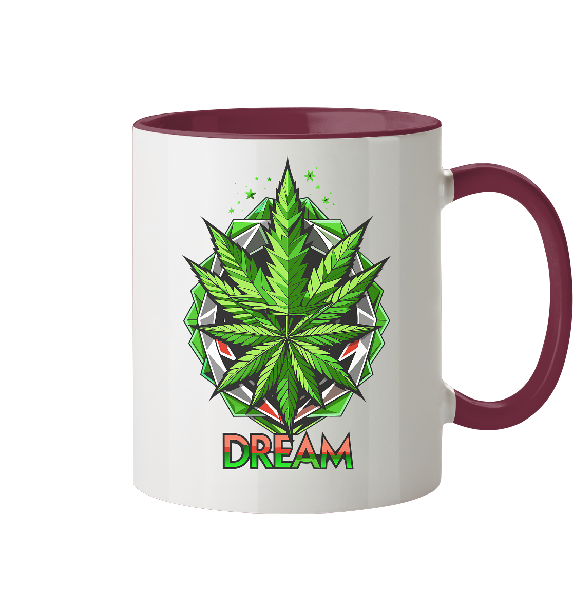 Dream Leaf - Tasse zweifarbig