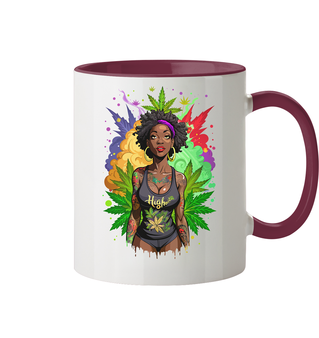 High Girl - Tasse zweifarbig