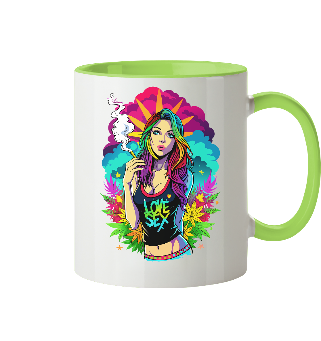 Love S#X - Tasse zweifarbig