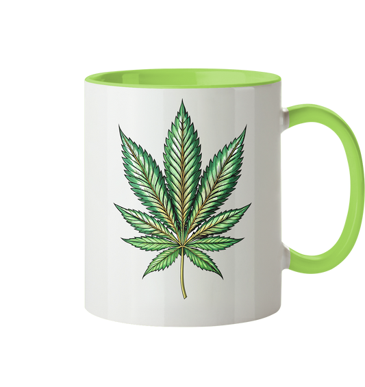 Leaf - Tasse zweifarbig